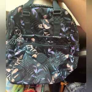 Kipling moonlit forest backpack